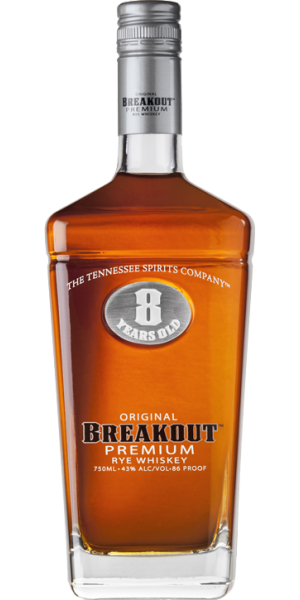 Breakout 8 Year Old Premium Rye Whiskey