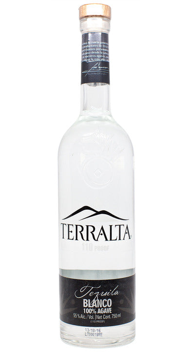 Terralta Blanco 110 Proof Tequila