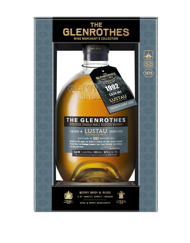Glenrothes 1992 24 Year Old Lustau Cask #04 Speyside Single Malt Scotch Whisky at CaskCartel.com