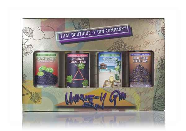 That Boutique-y Company Unique-y Gift Set (4 x 5ml) Gin | 200ML at CaskCartel.com