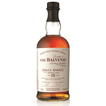 Anthony Bourdain The Balvenie 15 Year Old Single Barrel Single Malt Scotch Sherry Cask Whisky - CaskCartel.com