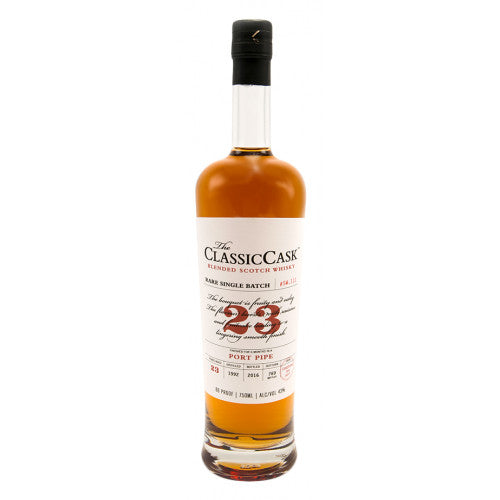 The Classic Cask 23 Year Old | Port Pipe Finish | Blended Scotch Whisky