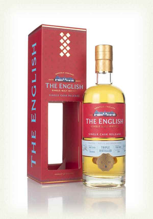 The English Single Cask Release - Triple Distilled Peated Single Malt Whiskey | 700ML at CaskCartel.com