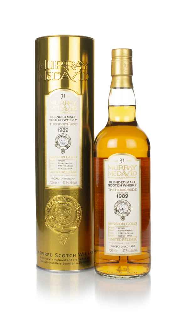 The Fiddichside 31 Year Old 1989 (casks 2008137 & 18129) - Mission Gold (Murray McDavid) Whisky | 700ML