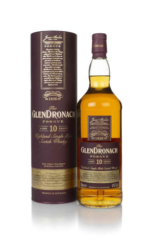 The GlenDronach Forgue 10 Year Old Scotch Whisky | 1L at CaskCartel.com