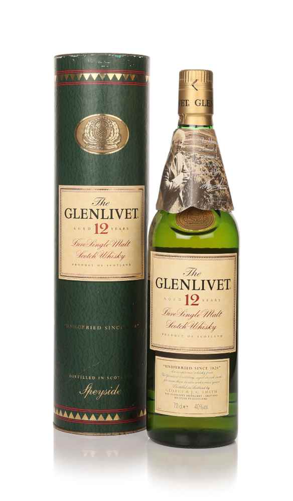 BUY] The Glenlivet 12 Year Old - 1990s Single Malt Scotch Whisky 