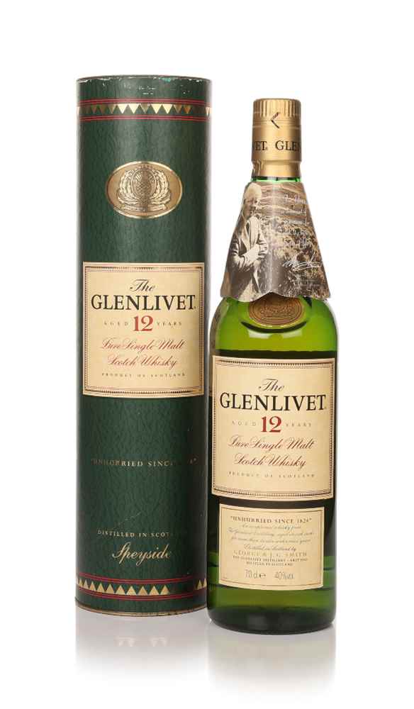 The Glenlivet 12 Year Old - 1990s Single Malt Scotch Whisky | 700ML