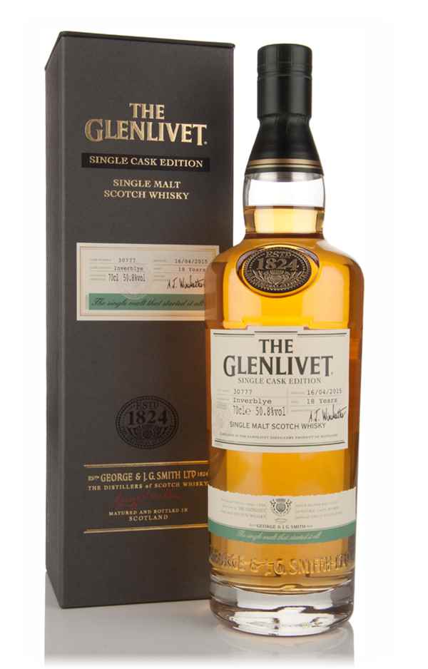 The Glenlivet 18 Year Old Inverblye - Single Cask Edition Scotch Whisky | 700ML