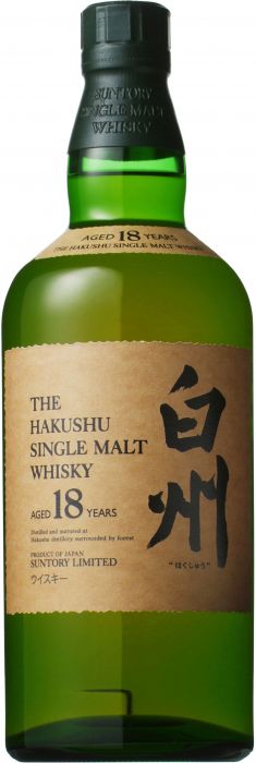 The Hakushu 18 Year Old Single Malt Whisky