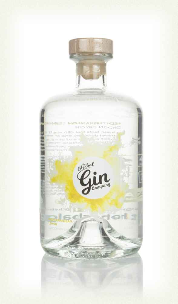 The Herbal Gin Company Mediterranean Lemon Flavoured Gin | 700ML at CaskCartel.com
