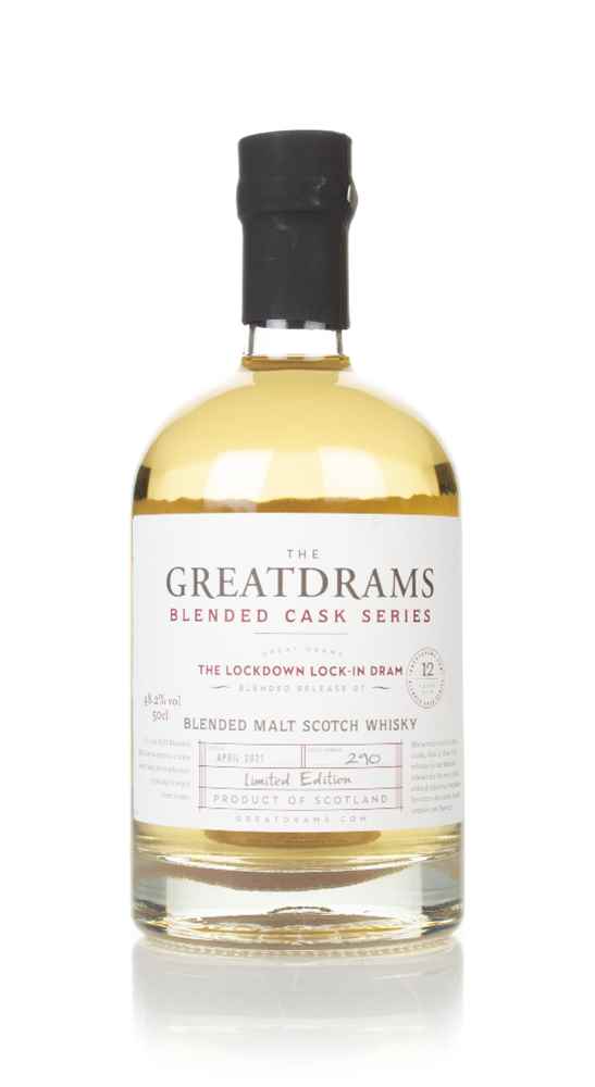 The Lockdown Lock-In Dram 12 Year Old Blended Malt - Blended Cask Series (GreatDrams) Whisky | 500ML