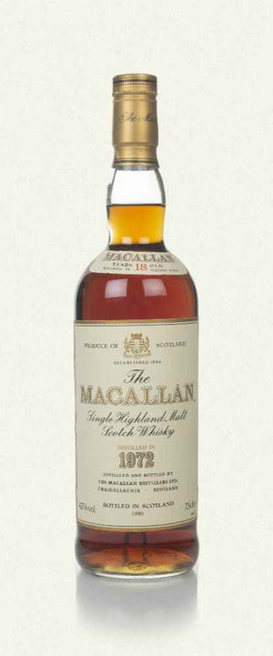 The Macallan 18 Year Old 1972 Single Malt Whiskey at CaskCartel.com