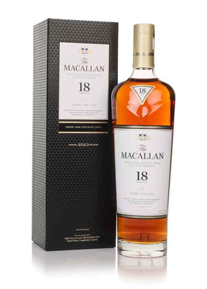 The Macallan 18 Year Old Sherry Oak Whisky (2023 Release) Highland Single Malt Scotch Whisky | 700ML at CaskCartel.com