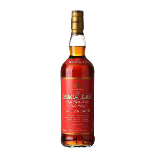 The Macallan Cask Strength Red Label Scotch Whiskey