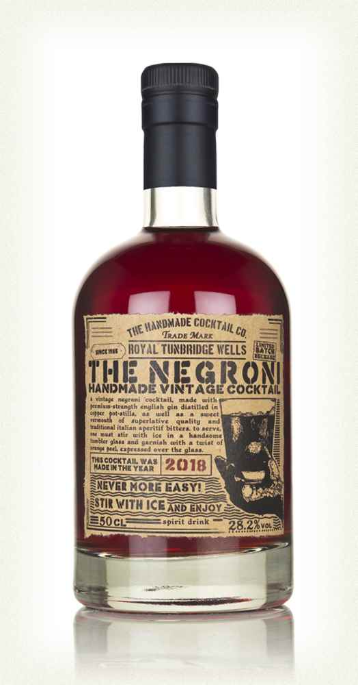 The Negroni Cocktail Pre_Bottled-Cocktails | 500ML
