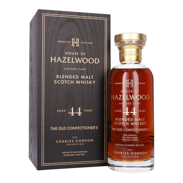 House of Hazelwood Charles Gordon Collection The Old Confectioner's 44 Year Old Blended Cask Strength Whisky | 700ML