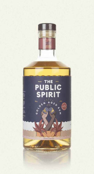 The Public Spirit Golden Aged Dark Rum | 700ML at CaskCartel.com