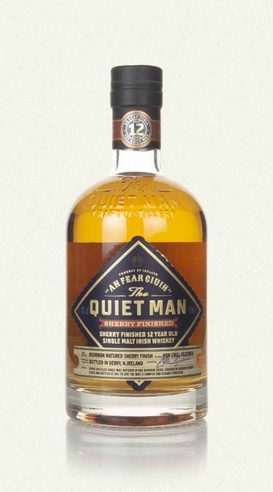 The Quiet Man 12 Year Old Oloroso Sherry Cask Finish Single Malt Whiskey | 700ML