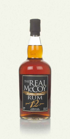 The Real McCoy 12 Year Old Dark Rum | 700ML at CaskCartel.com