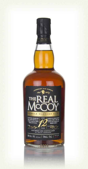 The Real McCoy 12 Year Old Single Blended Dark Rum | 700ML at CaskCartel.com