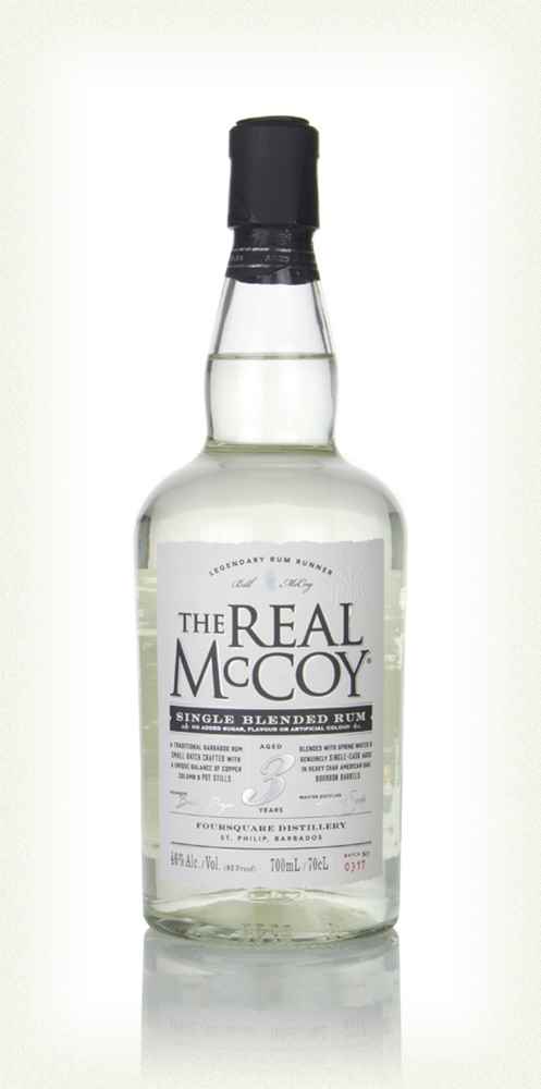 The Real McCoy 3 Year Old Single Blended White Rum | 700ML