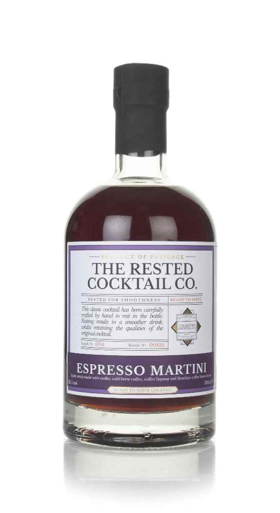 The Rested Cocktail Co. Espresso Martini Pre-bottled Cocktail | 700ML