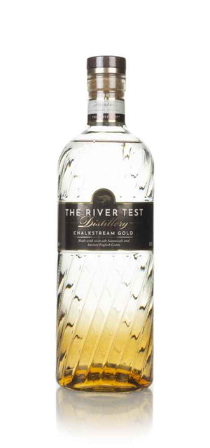 The River Test Distillery Chalkstream Gold Gin | 700ML at CaskCartel.com