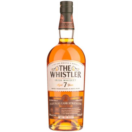 The Whistler 'Natural Cask Strength' 7 Year Old Limited Edition Irish Whiskey