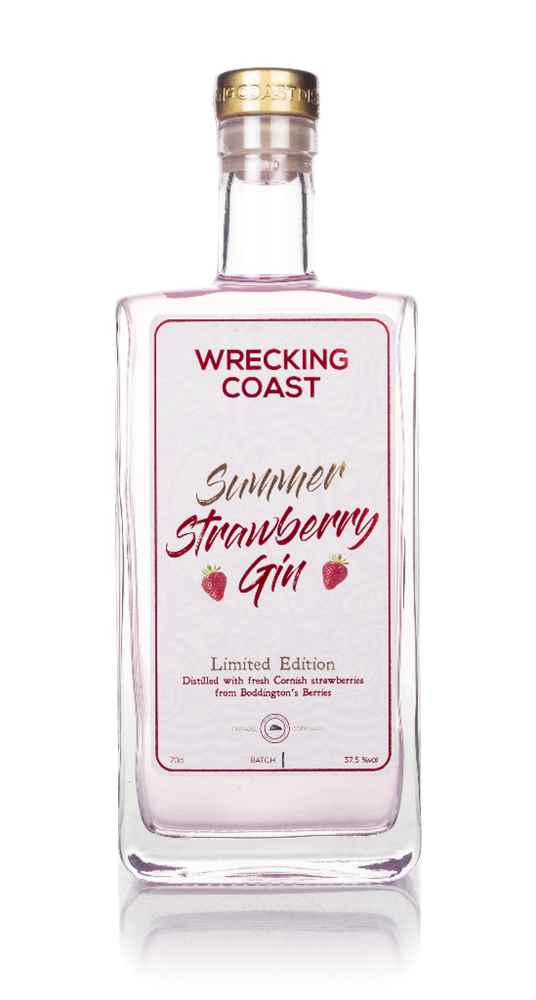 The Wrecking Coast Strawberry Gin | 700ML at CaskCartel.com