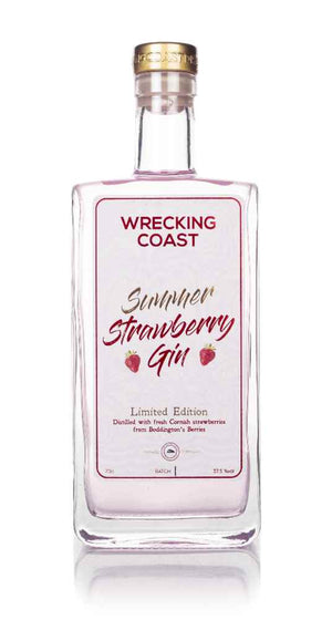 The Wrecking Coast Strawberry Gin | 700ML at CaskCartel.com