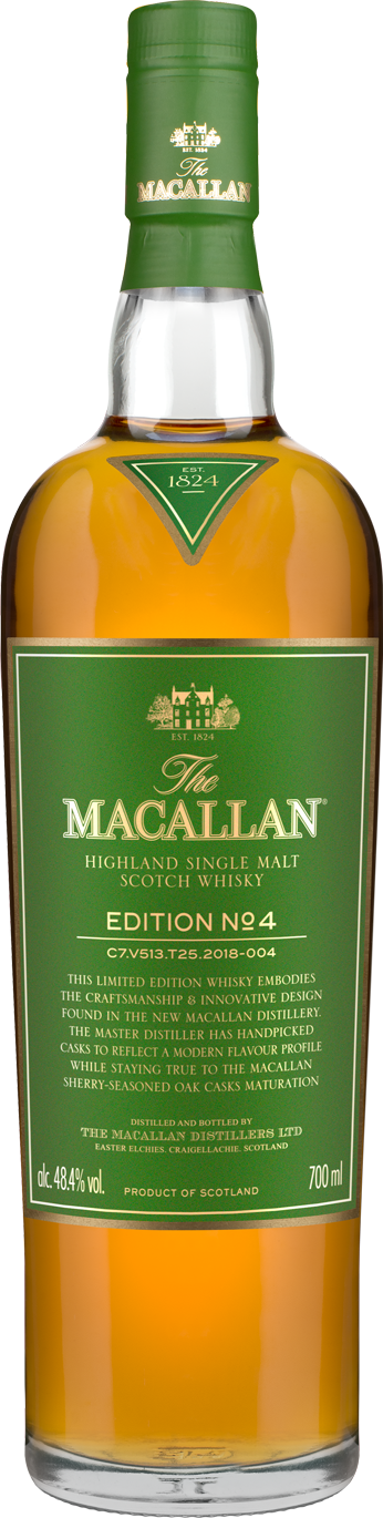 ウイスキー The Macallan Edition No. 4 700ml 48% The Macallan Edition No.4 70cl Whisky | Master Of Malt