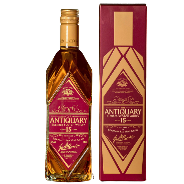 The Antiquary 15 Year Old Bordeaux Red Wine Cask Matured Scotch Whisky | 700ML