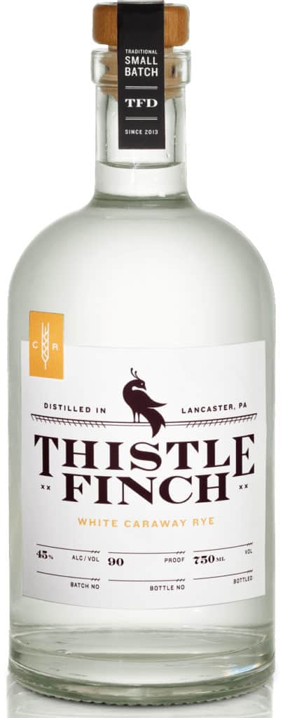 Thistle Finch White Caraway Rye Whiskey