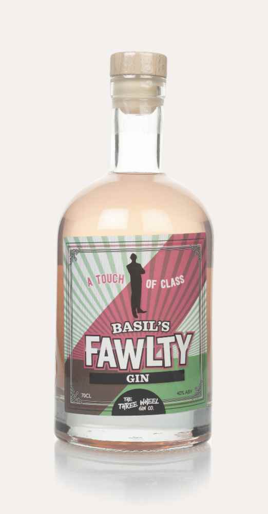 Three Wheel Gin Co. Basil's Fawlty Gin | 700ML