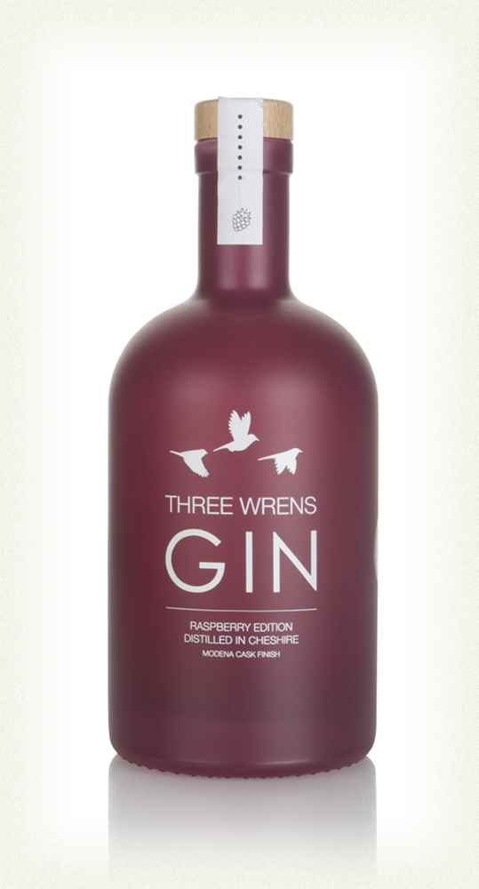 Three Wrens Raspberry Gin - Modena Cask Finish Flavoured Gin | 700ML at CaskCartel.com