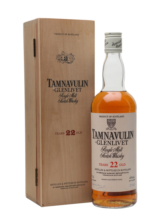Tamnavulin-Glenlivet 22 Year Old Speyside Single Malt Scotch Whisky | 700ML at CaskCartel.com