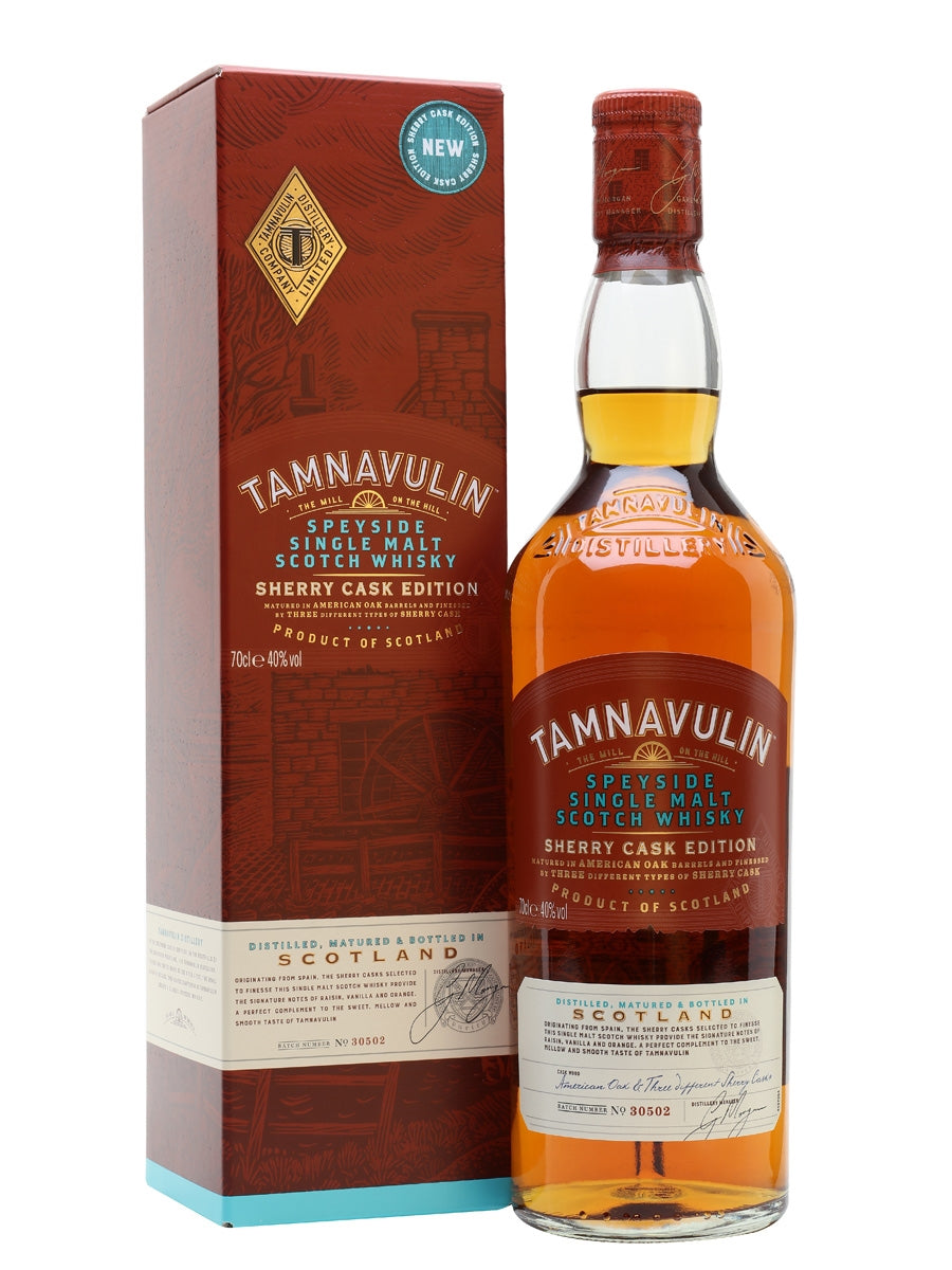BUY] Tamnavulin Sherry Edition Speyside Single Malt Scotch Whisky | 700ML  at CaskCartel.com