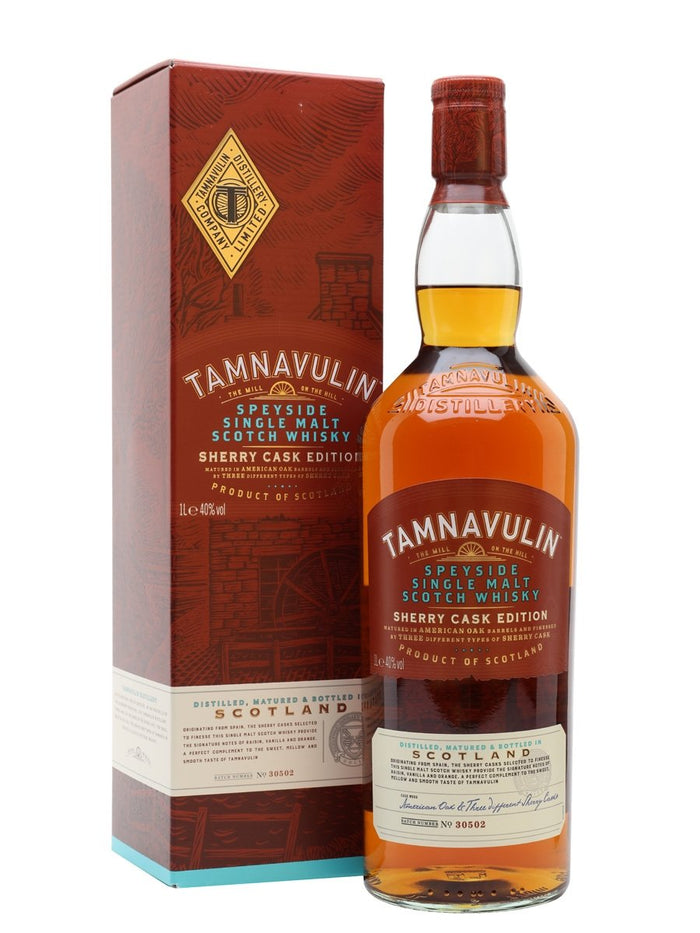 Tamnavulin Sherry Edition Speyside Single Malt Scotch Whisky | 1L