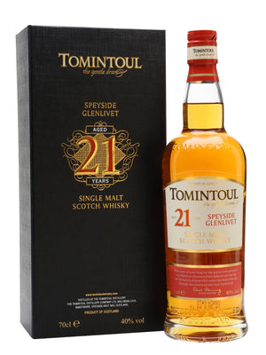 Tomintoul 21 Year Old Speyside Single Malt Scotch Whisky | 700ML at CaskCartel.com