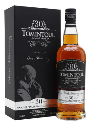 Tomintoul 30 Year Old Robert Fleming 30th Anniversary 1st Release Speyside Single Malt Scotch Whisky | 700ML at CaskCartel.com