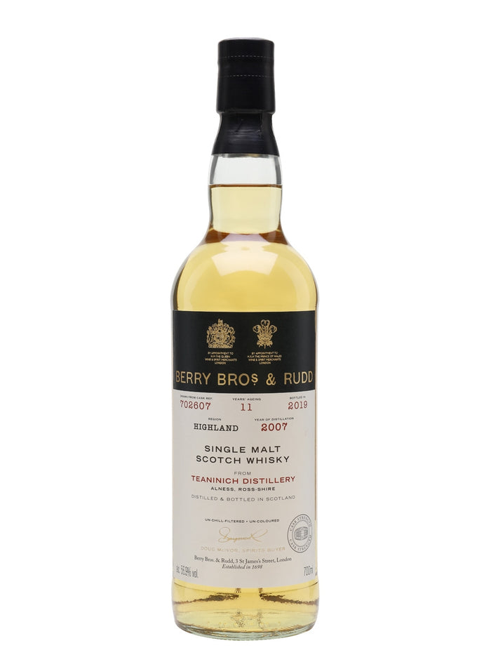 Teaninich 2007 11 Year Old Berry Bros & Rudd Highland Single Malt Scotch Whisky | 700ML