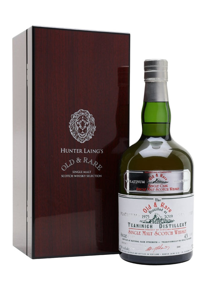 Teaninich 1975 43 Year Old Old & Rare Highland Single Malt Scotch Whisky | 700ML