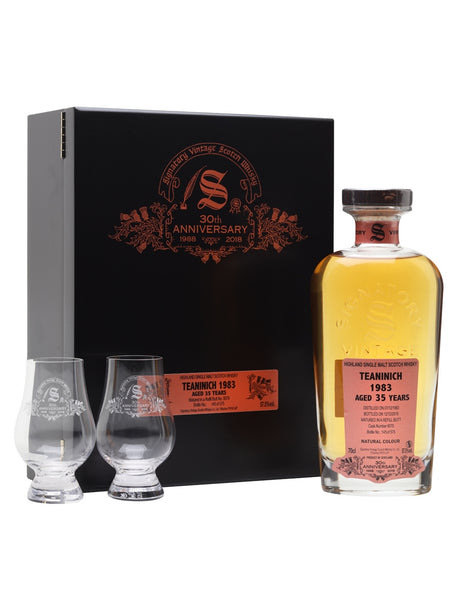 Teaninich 1983 35 Year Old Signatory 30th Anniversary Highland Single Malt Scotch Whisky | 700ML at CaskCartel.com