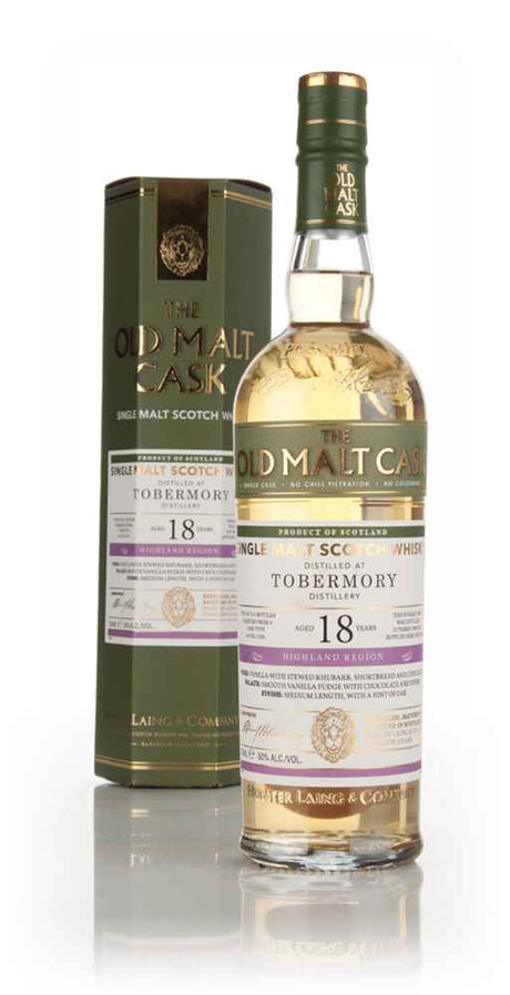 Tobermory 18 Year Old 1996 (cask 11235) - Old Malt Cask (Hunter Laing) Scotch Whisky | 700ML at CaskCartel.com