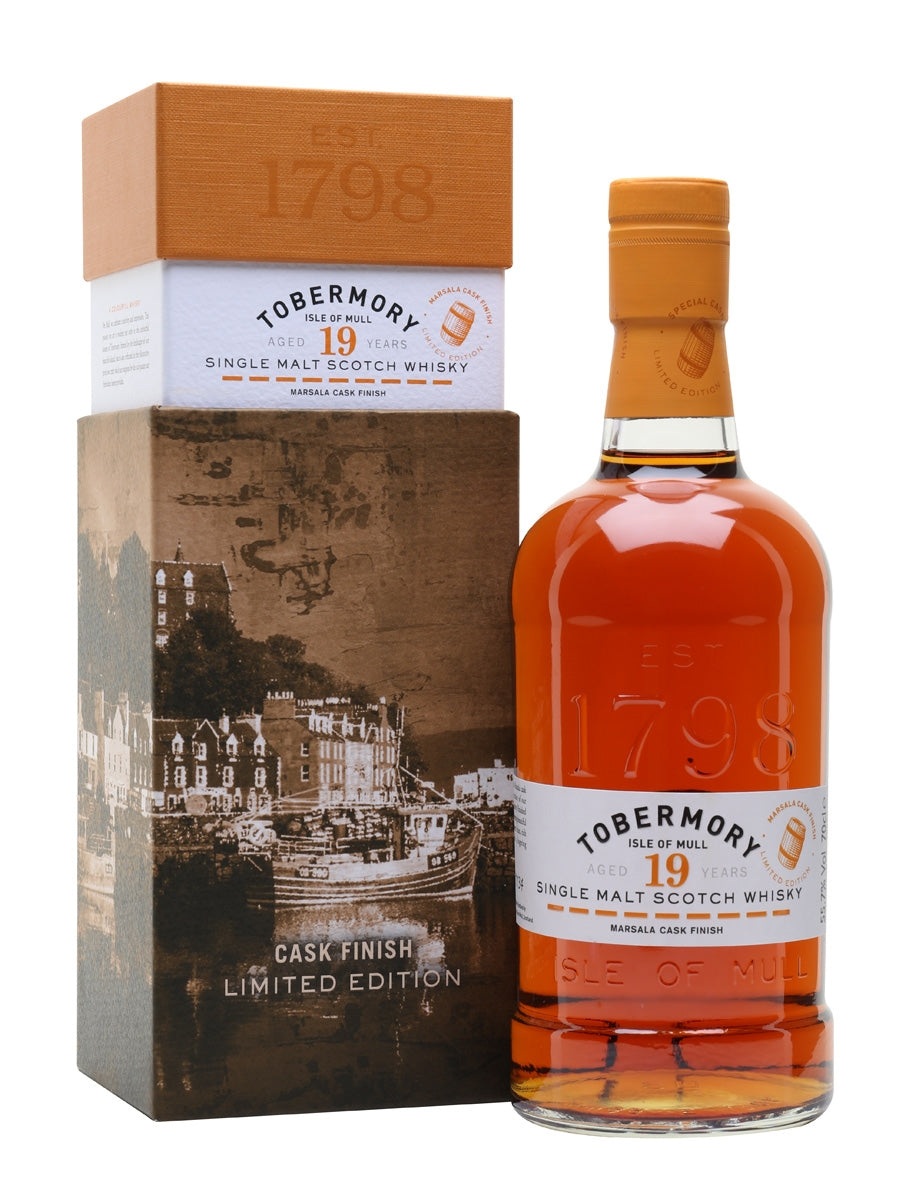 Tobermory 1999 19 Year Old Marsala Finish Island Single Malt Scotch Whisky - CaskCartel.com