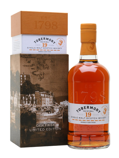 Tobermory 1999 19 Year Old Marsala Finish Island Single Malt Scotch Whisky - CaskCartel.com