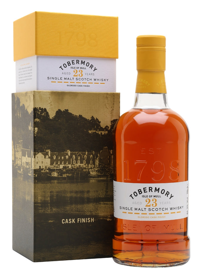 Tobermory 1996 23 Year Old Sherry Finish Island Single Malt Scotch Whisky | 700ML