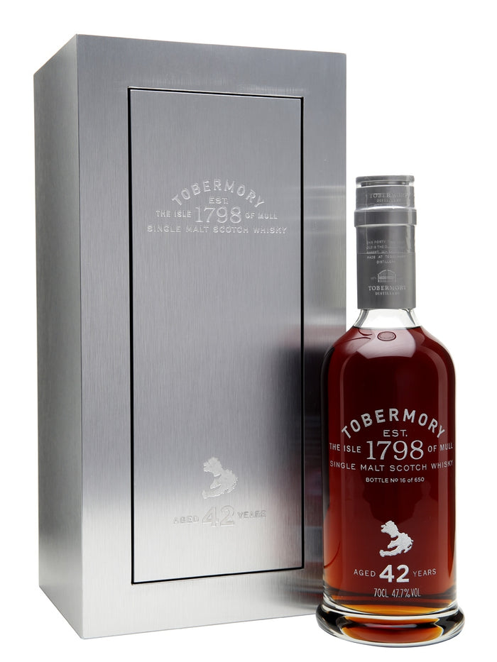 Tobermory 42 Year Old Sherry Cask Island Single Malt Scotch Whisky | 700ML