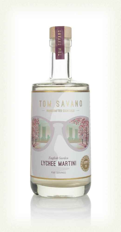 Tom Savano English Garden Lychee Martini Pre_Bottled-Cocktails | 500ML at CaskCartel.com