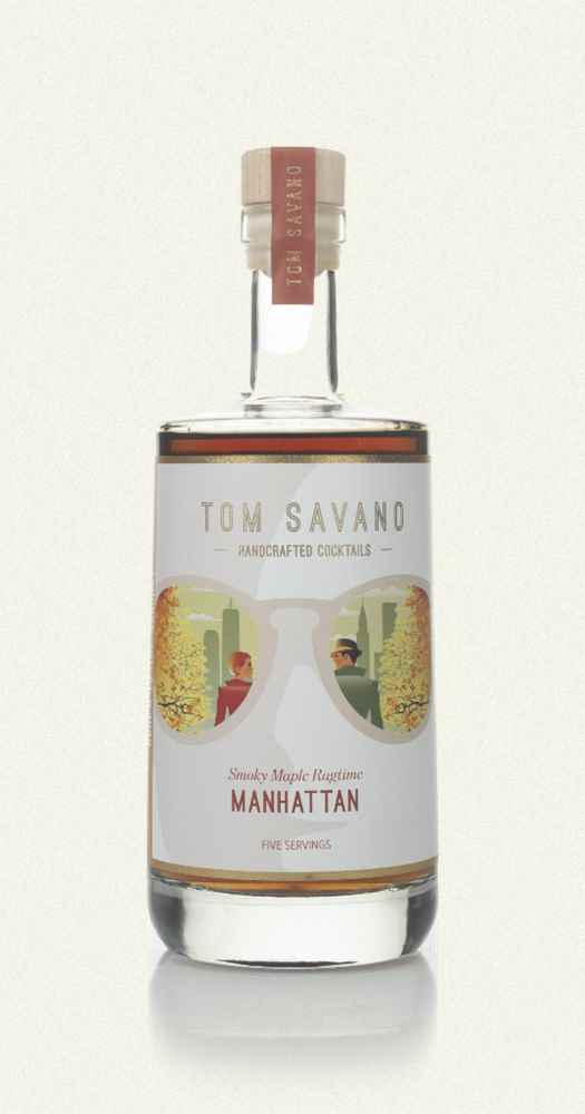 Tom Savano Smoky Maple Ragtime Manhattan Pre_Bottled-Cocktails | 500ML at CaskCartel.com